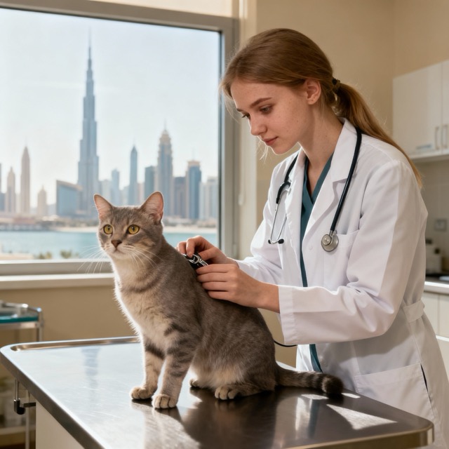 Кастрация кота в Дубае